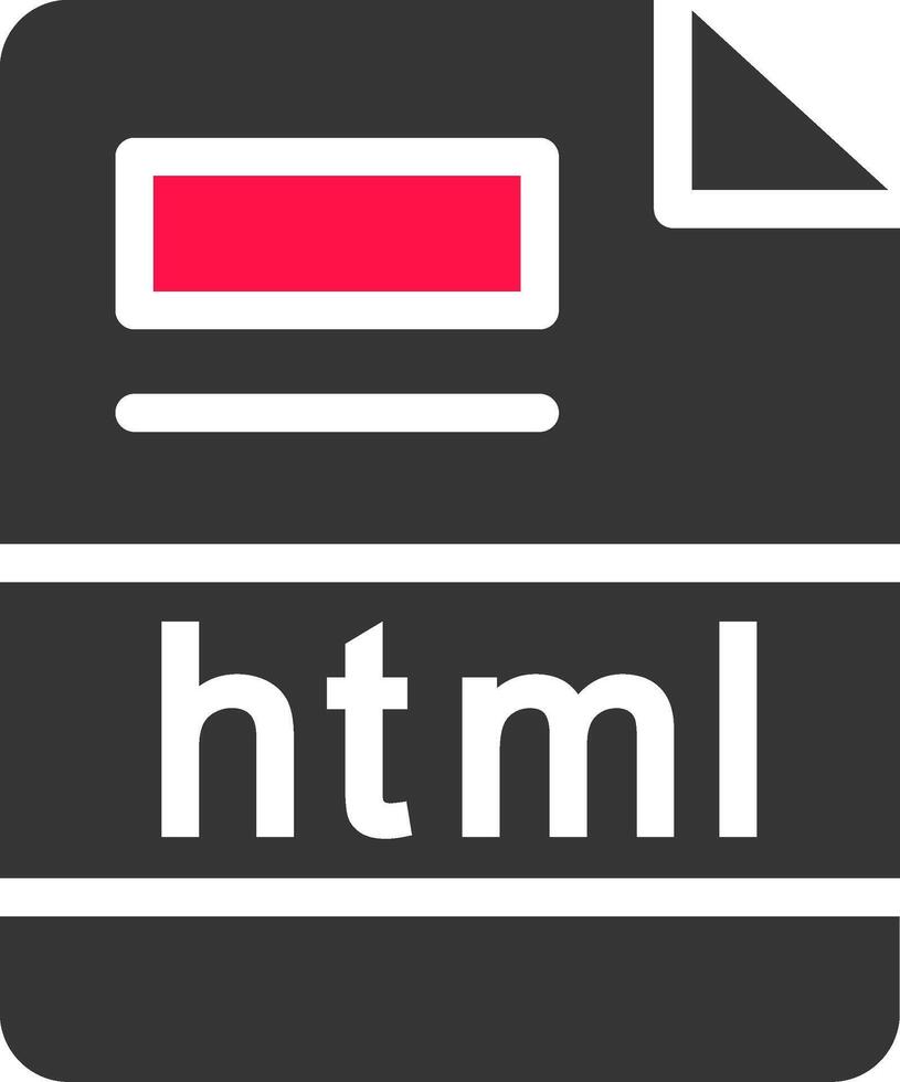 html Creative Icon Design vector