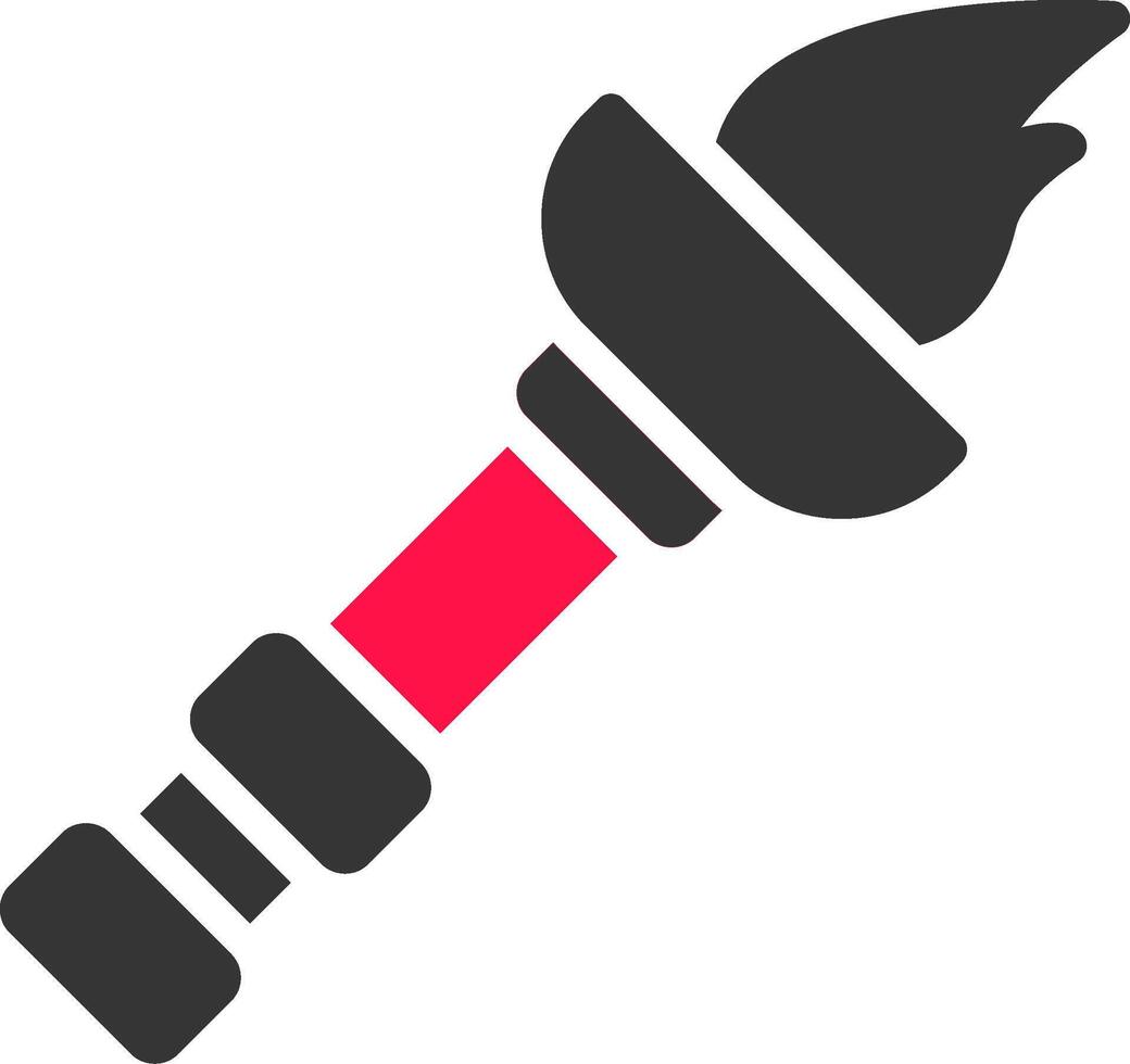 Torch Creative Icon Design vector