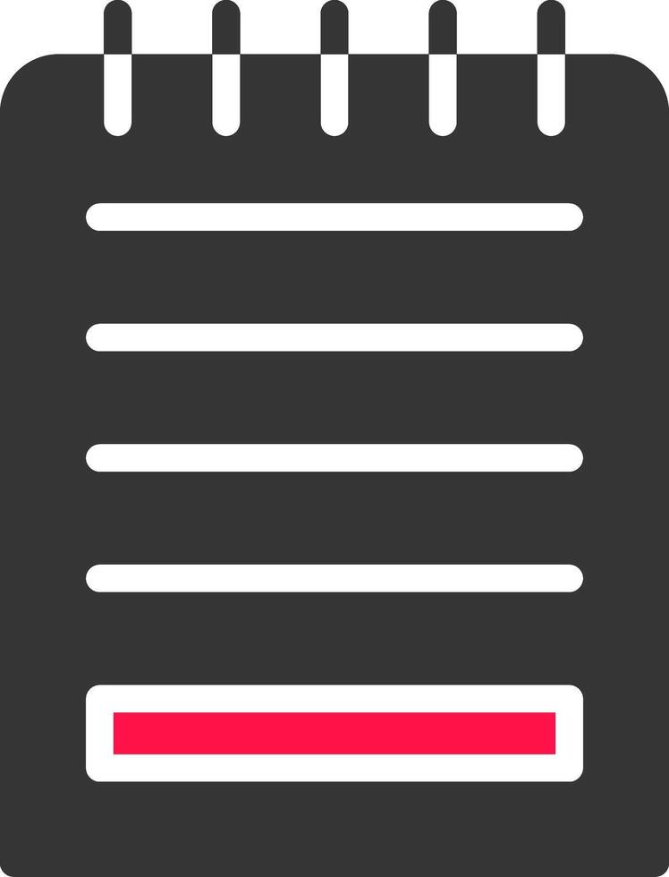 Notes Creative Icon Design vector