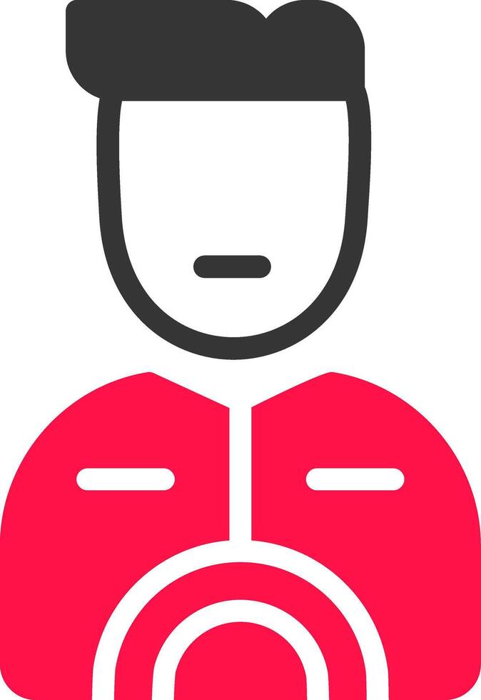 Taxi Driver Creative Icon Design vector