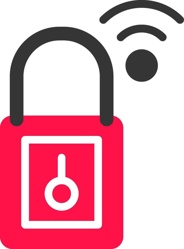 Smart Security Creative Icon Design vector