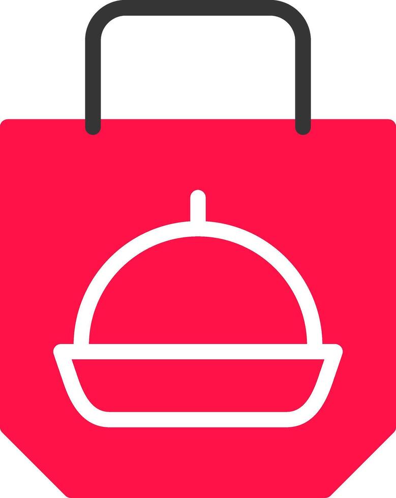 Food Delivery Creative Icon Design vector