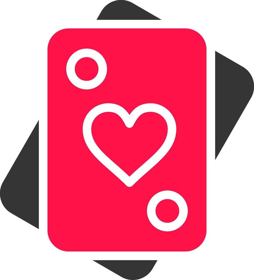 Playing Cards Creative Icon Design vector