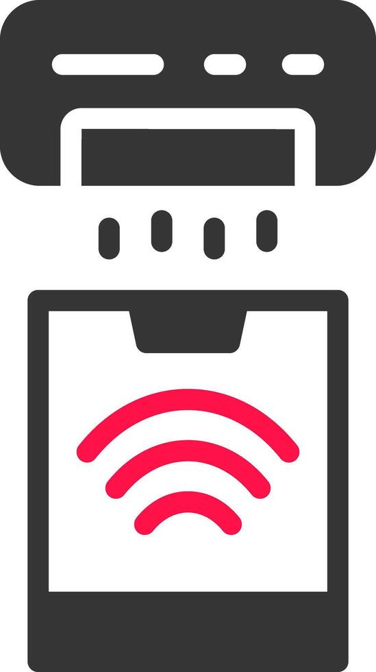 Smart Cooler Creative Icon Design vector