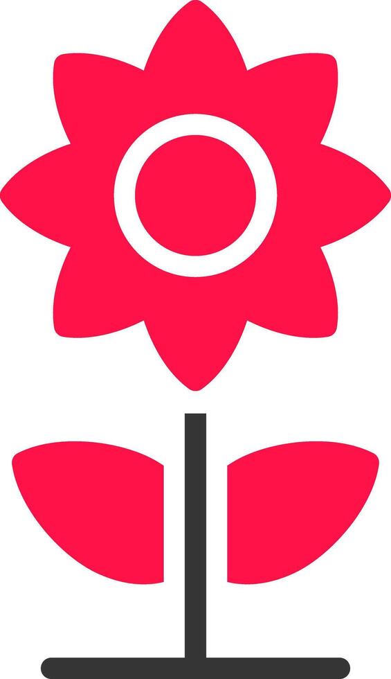 Sunflower Creative Icon Design vector