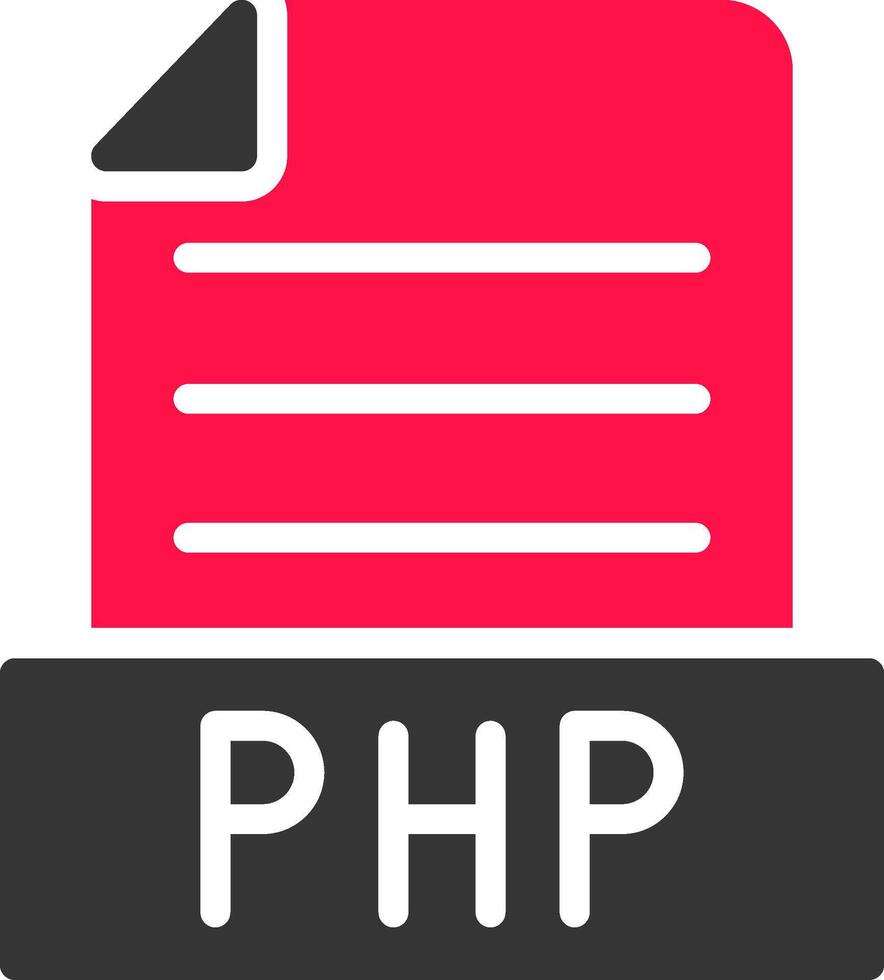 php creativo icono diseño vector