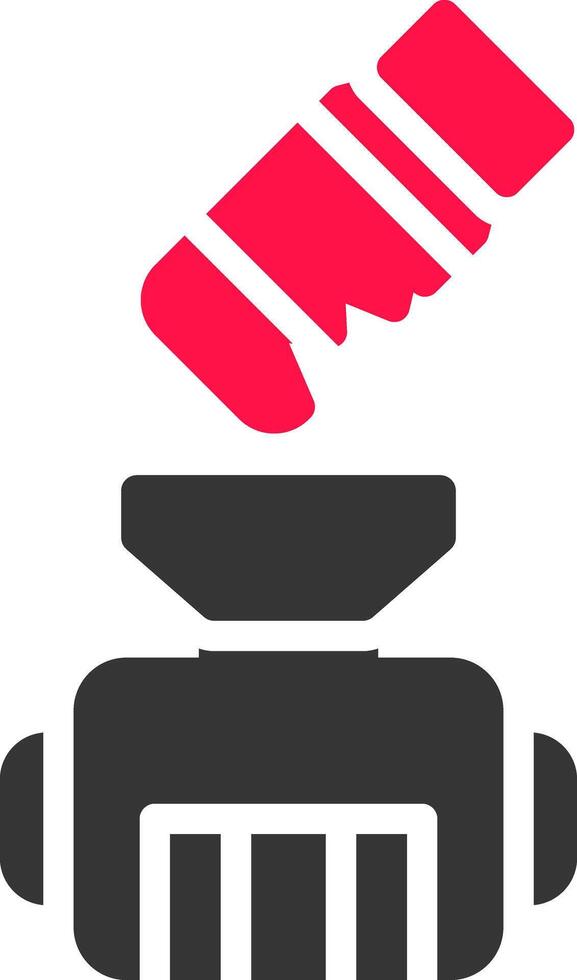 Crusher Creative Icon Design vector