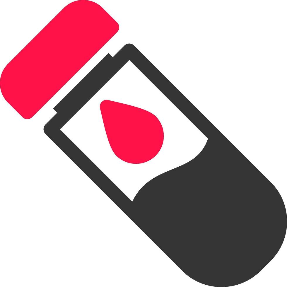 Test Tube Creative Icon Design vector