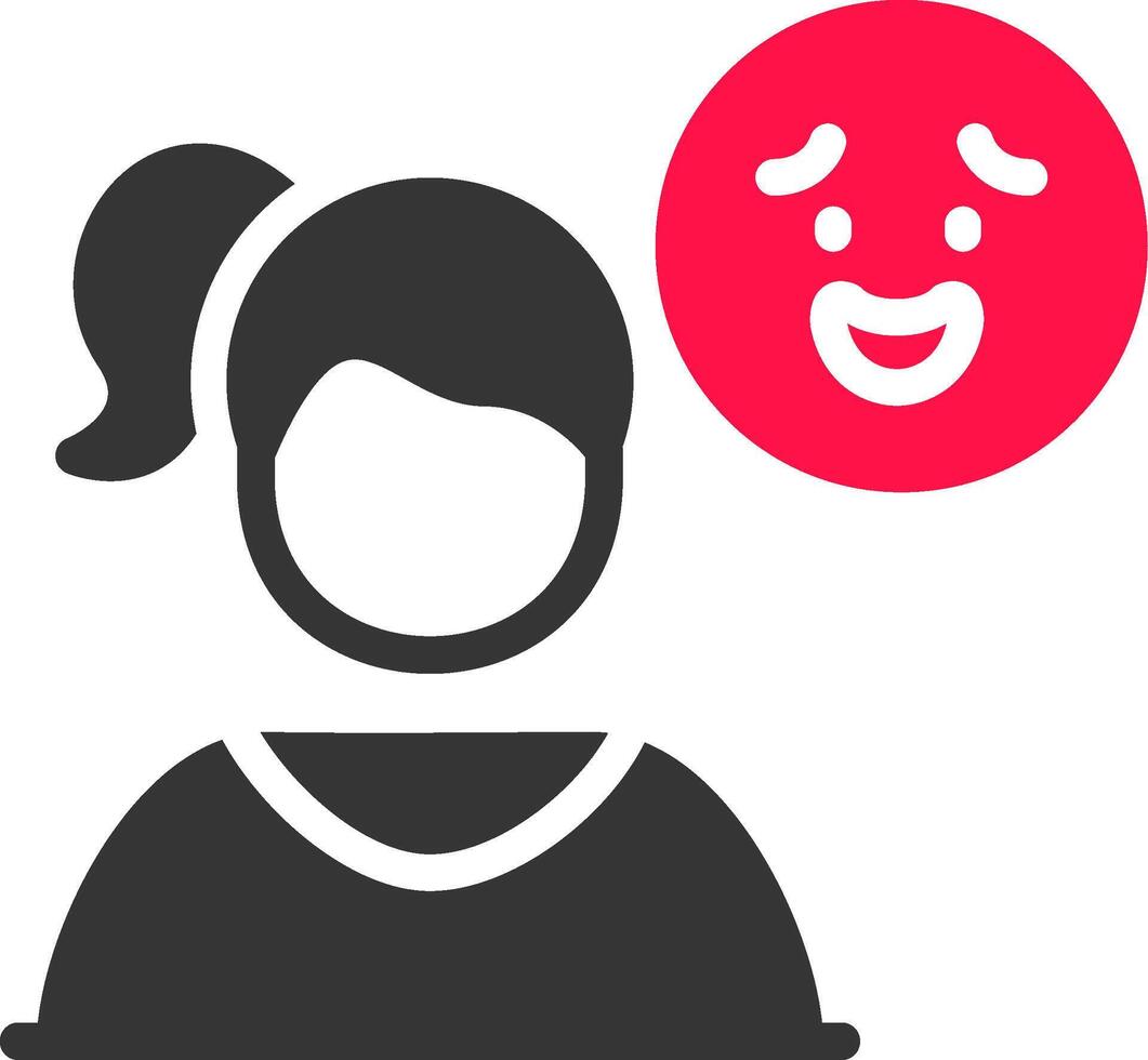 Facial Expression Creative Icon Design vector