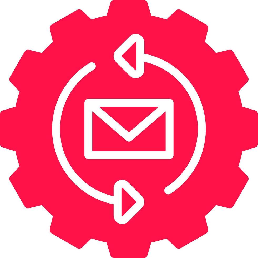 Marketing Automation Creative Icon Design vector