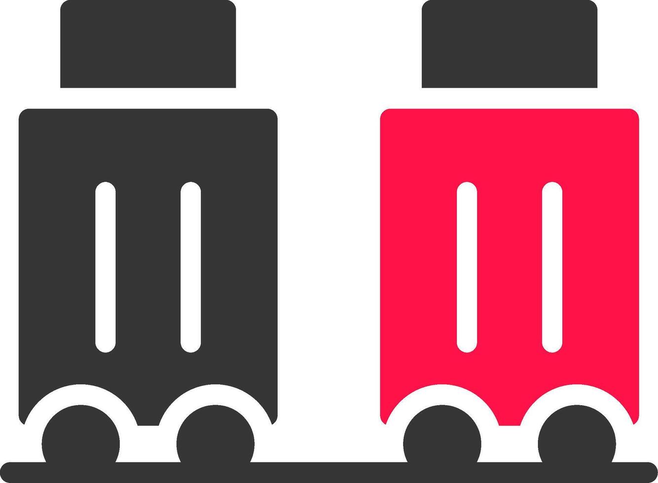 Luggage Creative Icon Design vector