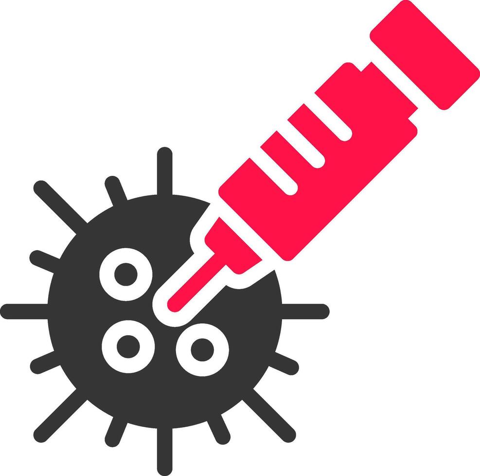 Vaccination Creative Icon Design vector