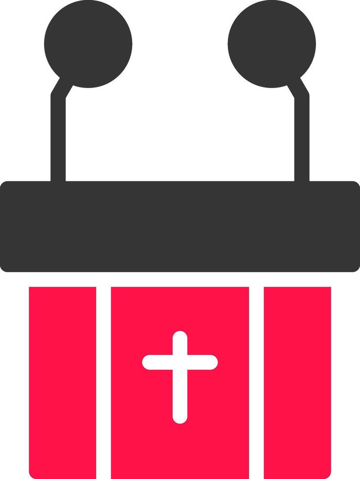 Pulpit Creative Icon Design vector