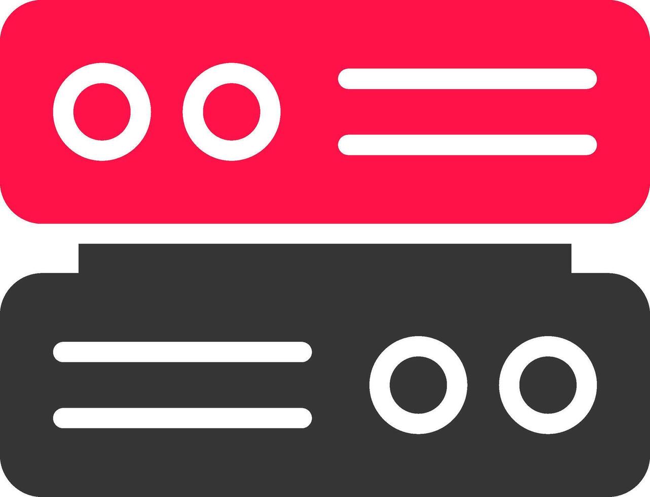 Server Creative Icon Design vector