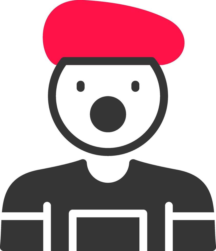 Mime Creative Icon Design vector