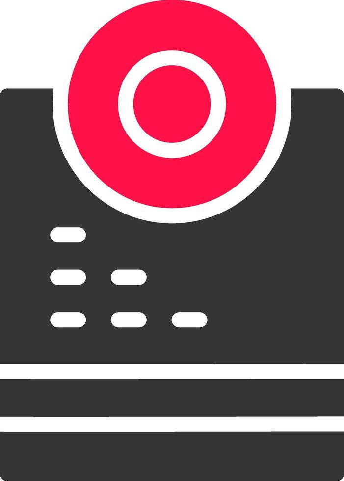 Lens Creative Icon Design vector