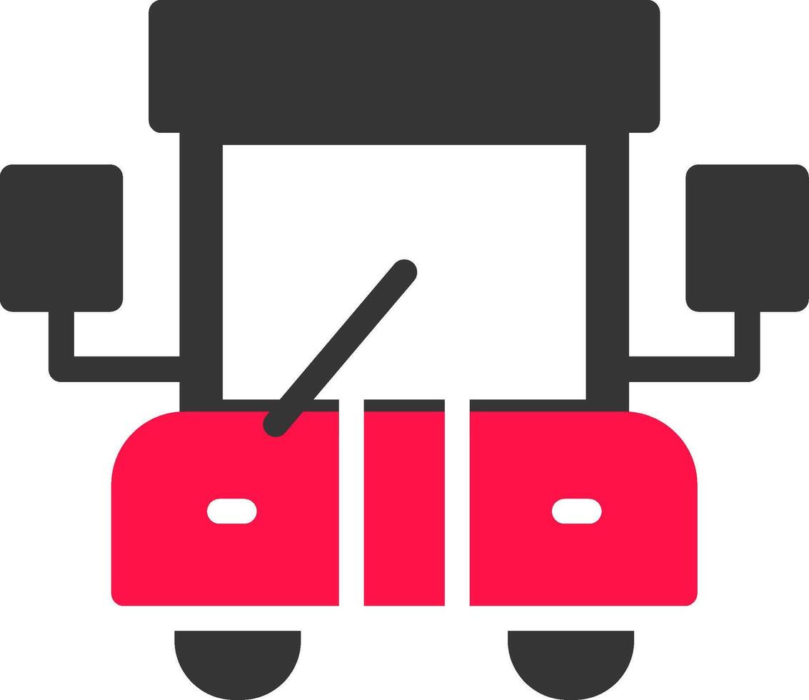 diseño de icono creativo de autobús escolar vector