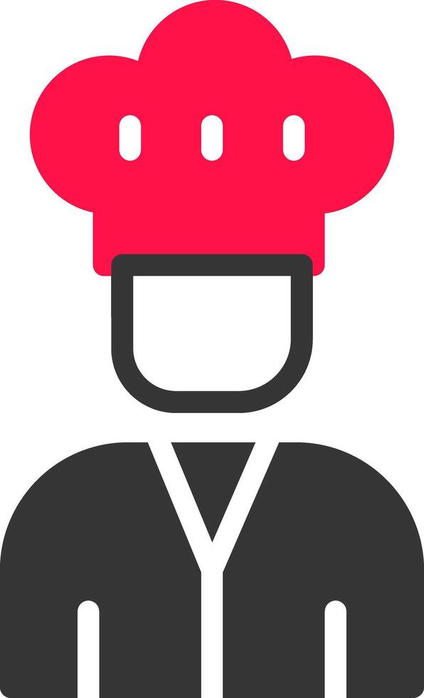 diseño de icono creativo de chef vector