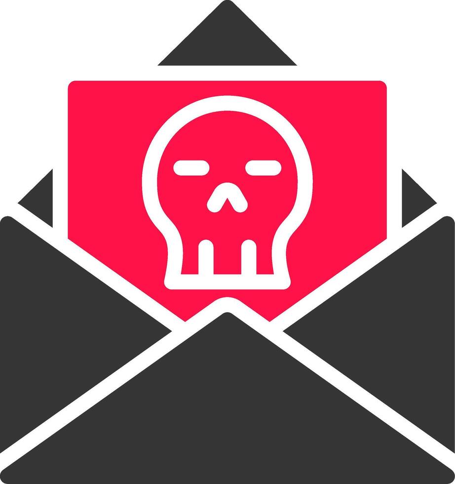 Blackmail Creative Icon Design vector
