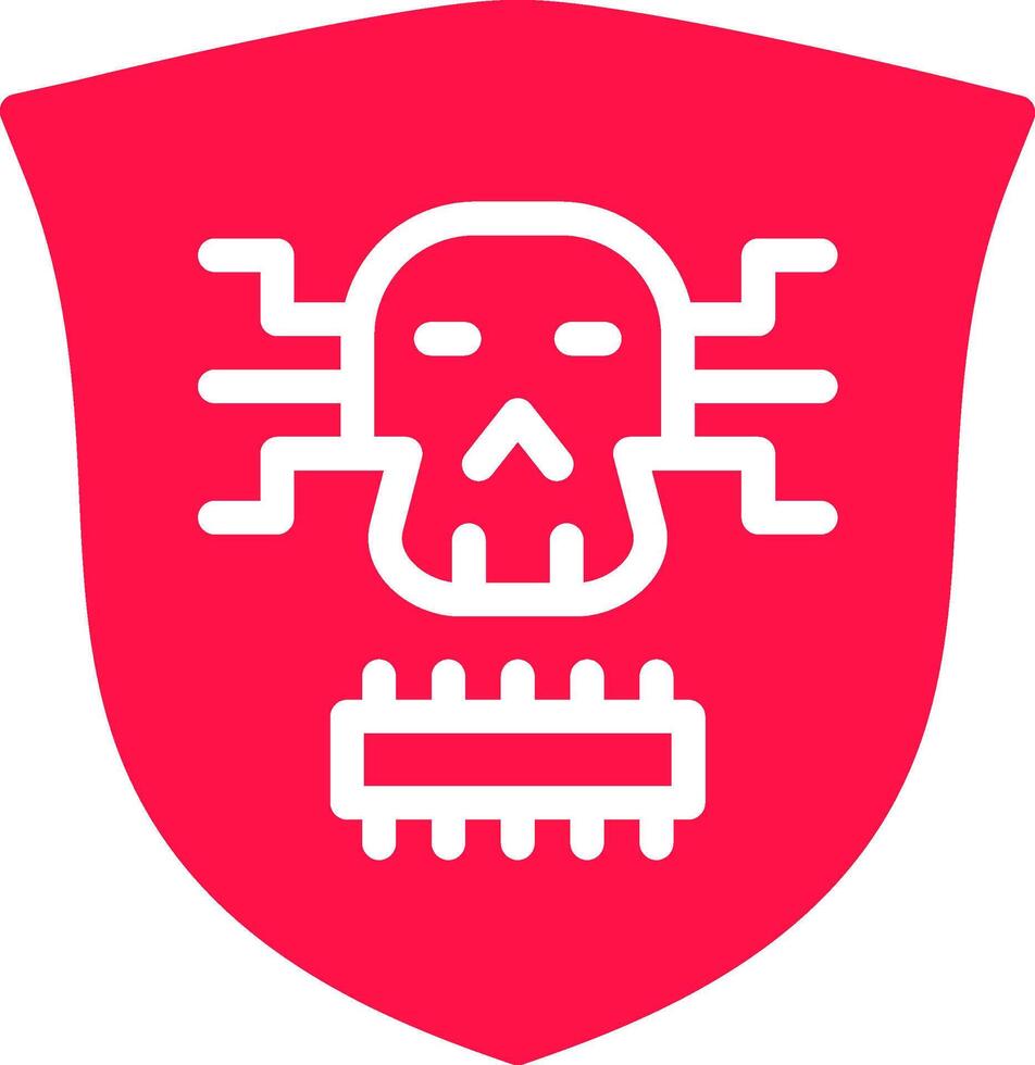 Malware Creative Icon Design vector