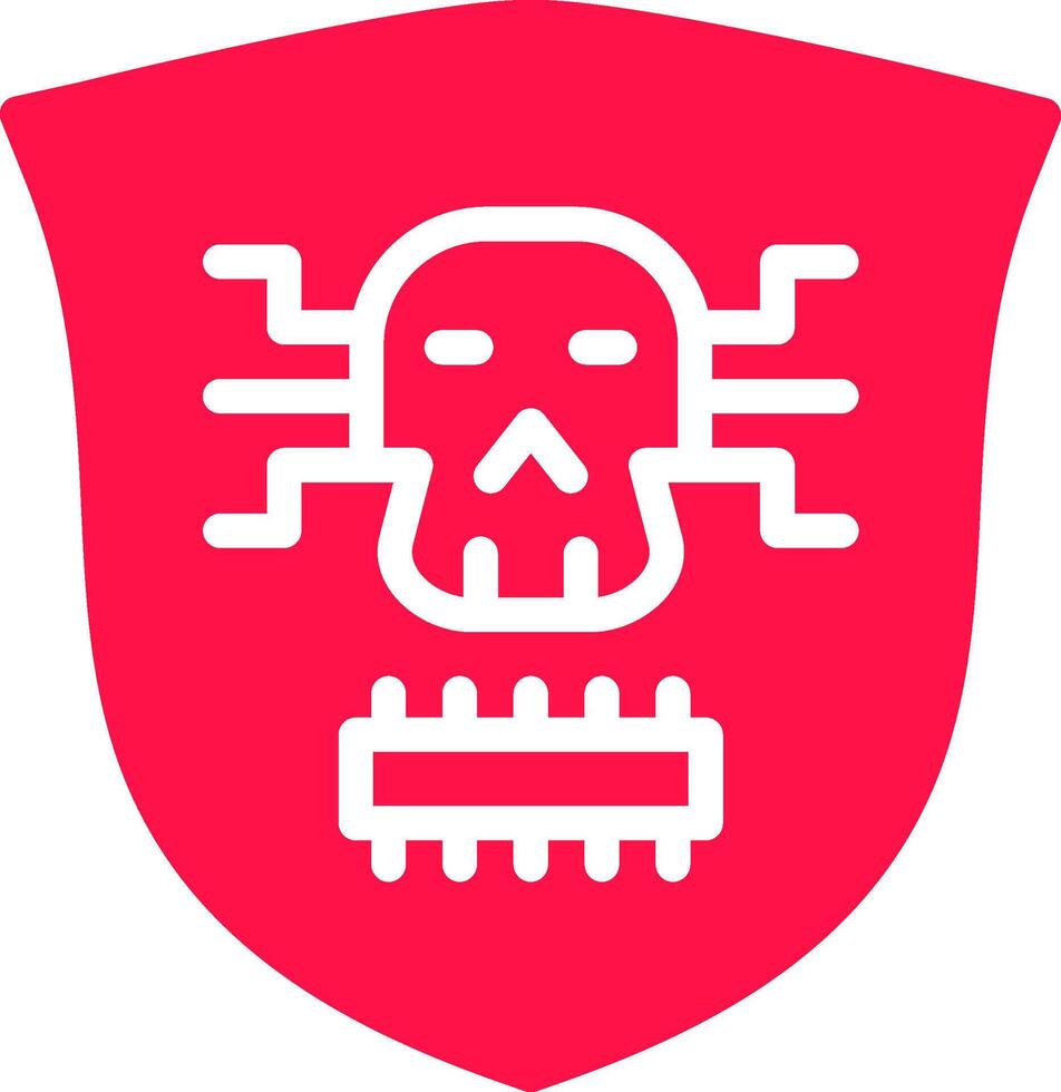 Malware Creative Icon Design vector