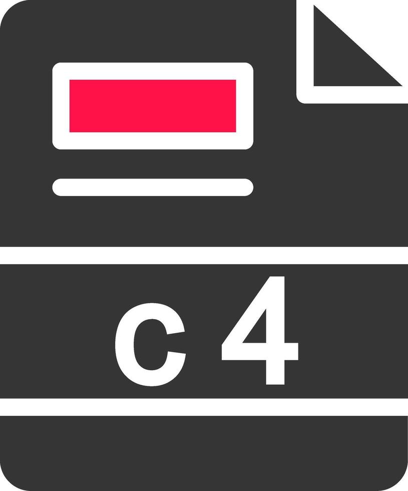 c4 Creative Icon Design vector