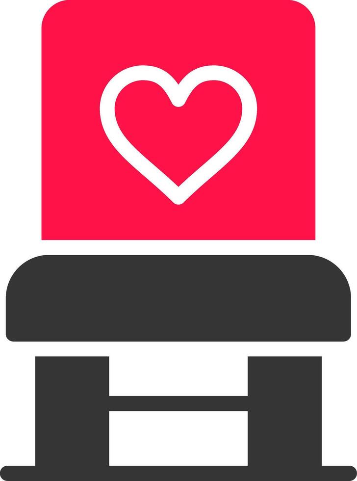Chair Creative Icon Design vector