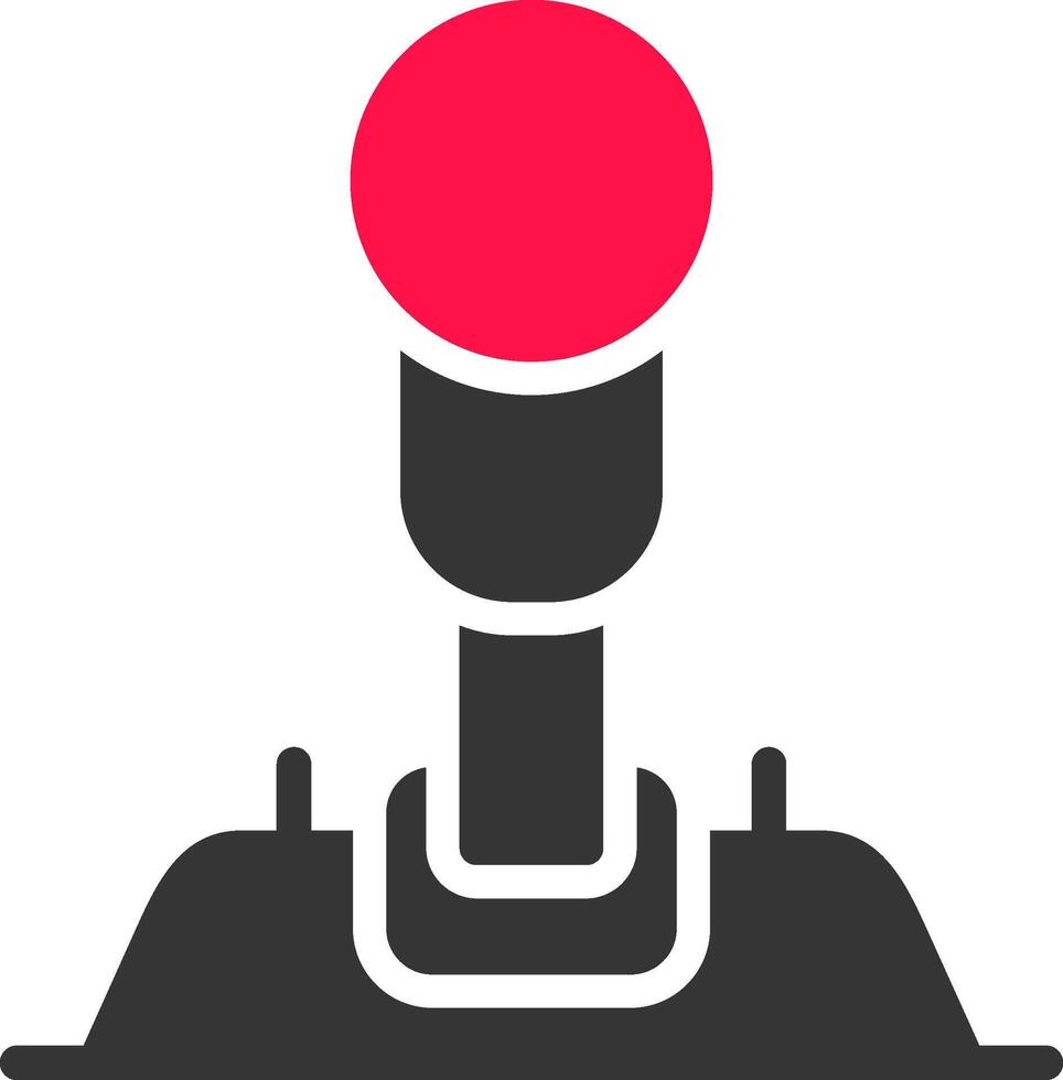 diseño de icono creativo de joystick vector