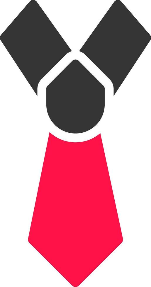 Glyph Red and Yellow Gradient vector
