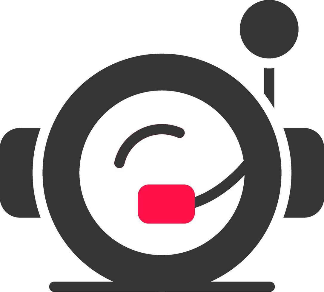 Astronaut Helmet Creative Icon Design vector