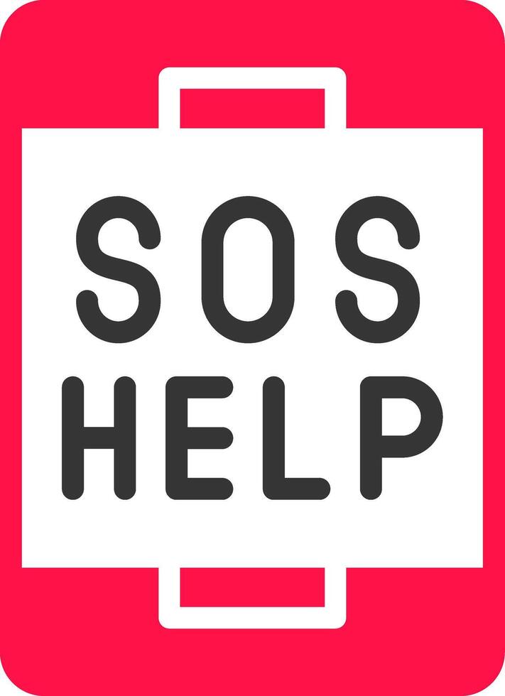 SOS Creative Icon Design vector