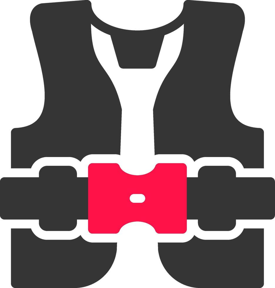 Life Jacket Creative Icon Design vector