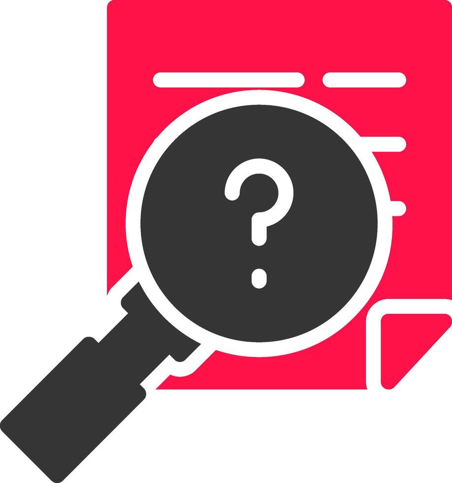 Investigation Creative Icon Design vector