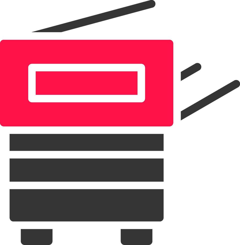 Copy Machine Creative Icon Design vector
