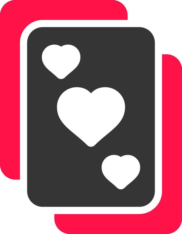 Playing Cards Creative Icon Design vector