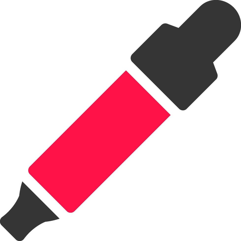 Dropper Creative Icon Design vector