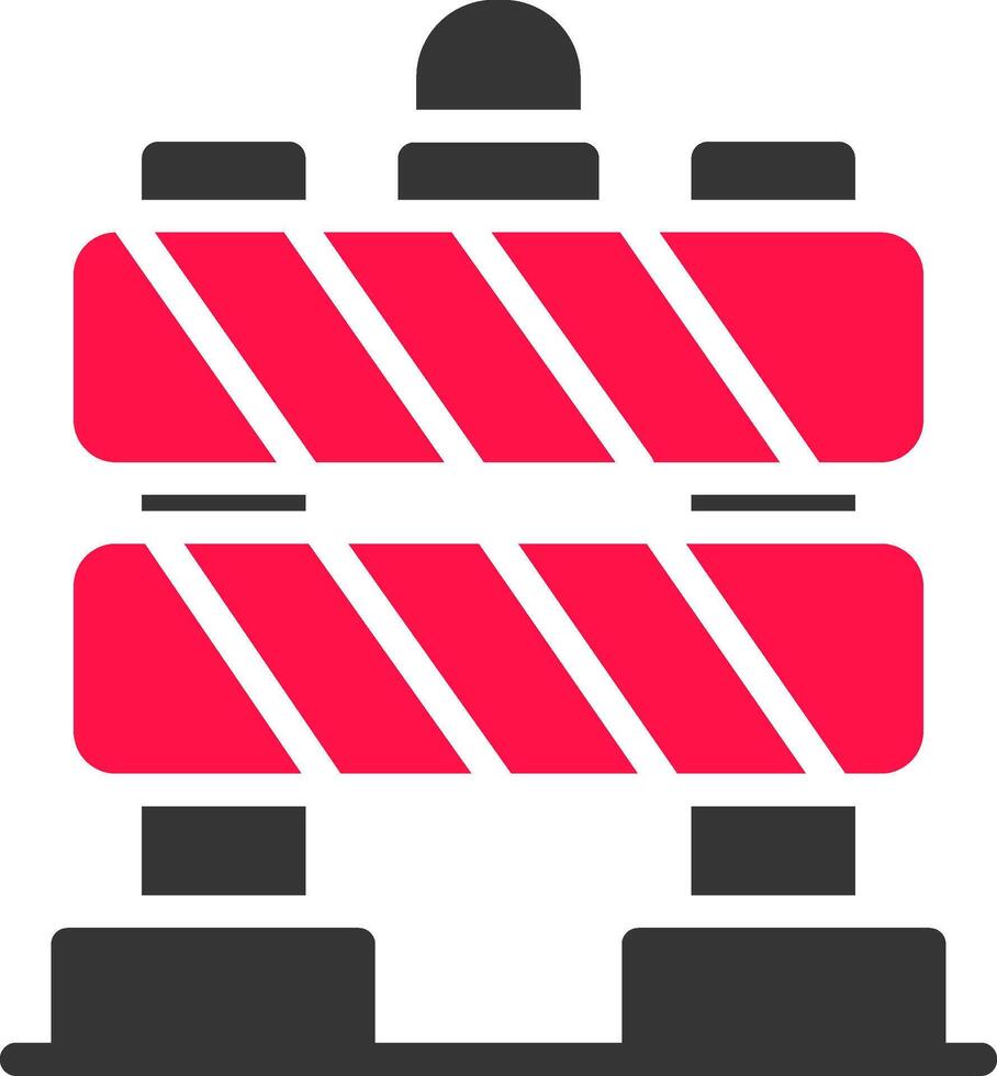 Barrier Creative Icon Design vector