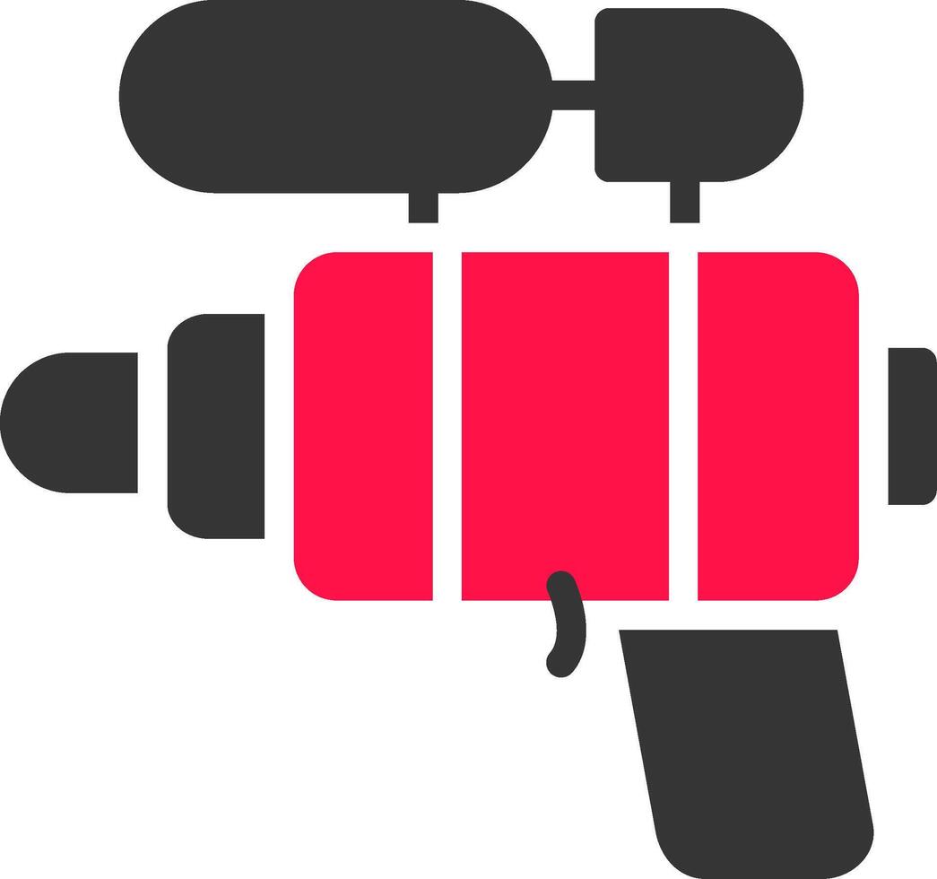 Water Gun Creative Icon Design vector