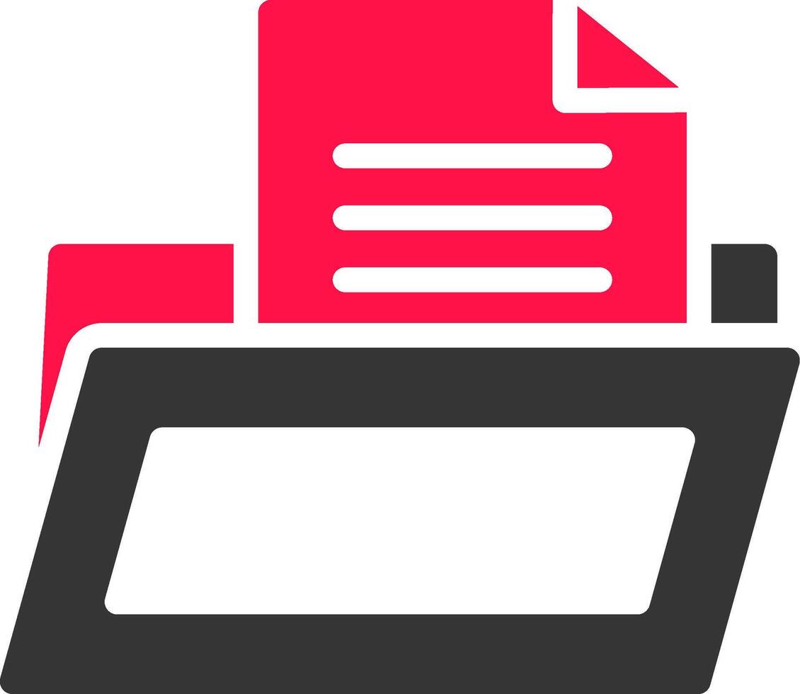 Folder Creative Icon Design vector
