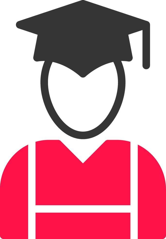 Graduate Creative Icon Design vector