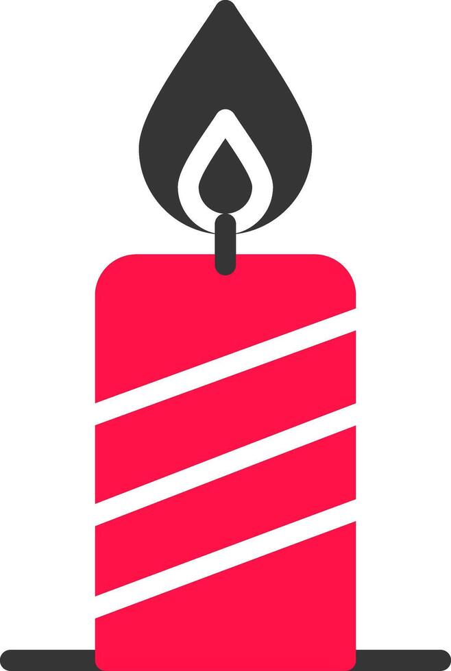 Candle Creative Icon Design vector