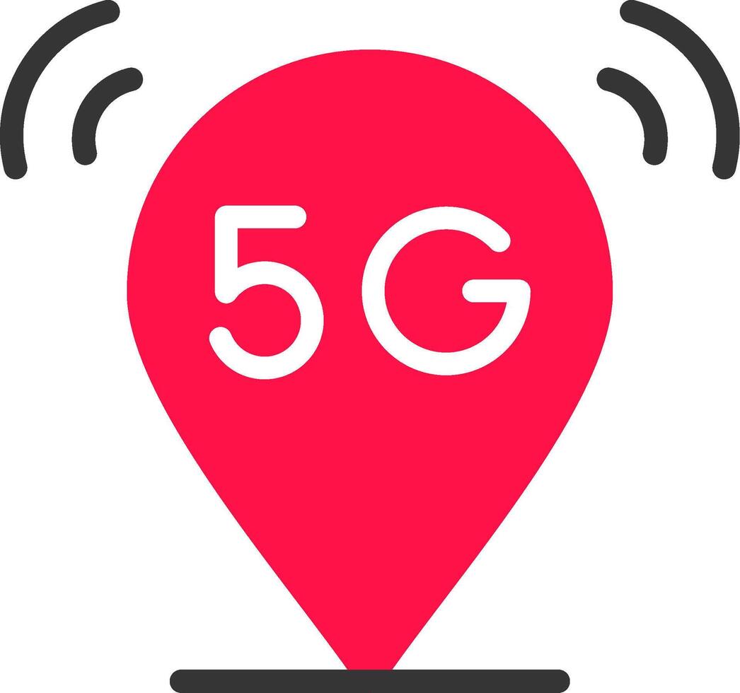 5G Creative Icon Design vector