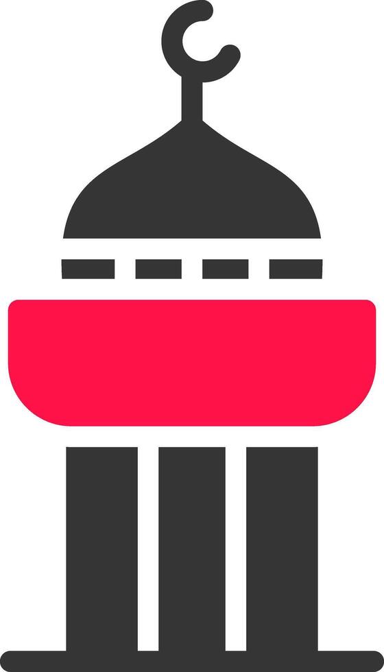 Minaret Creative Icon Design vector