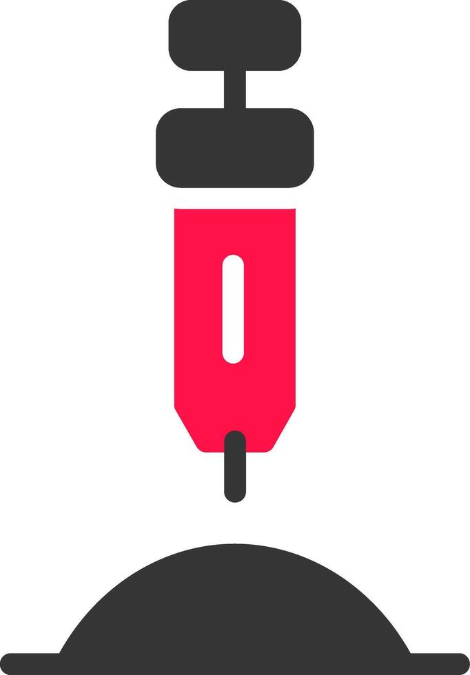 Thermal Paste Creative Icon Design vector
