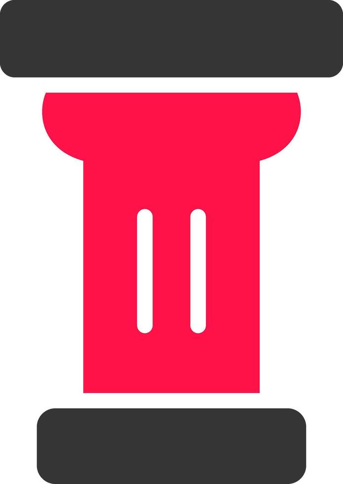Pillar Creative Icon Design vector