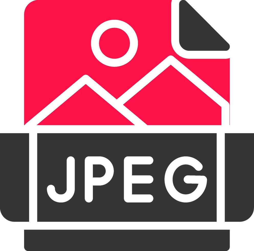 Jpeg Creative Icon Design vector