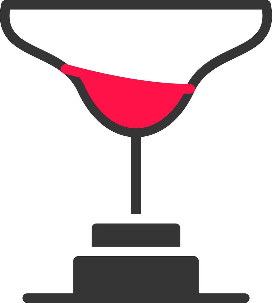diseño de icono creativo de martini vector