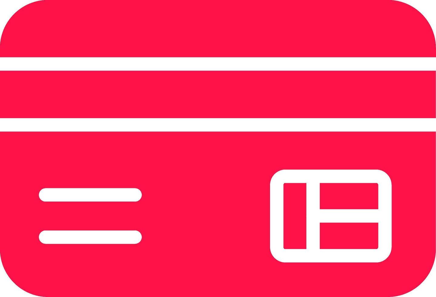 Glyph Red and Yellow Gradient vector