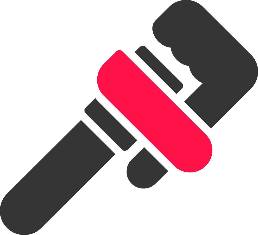 Pipe Wrench Creative Icon Design vector