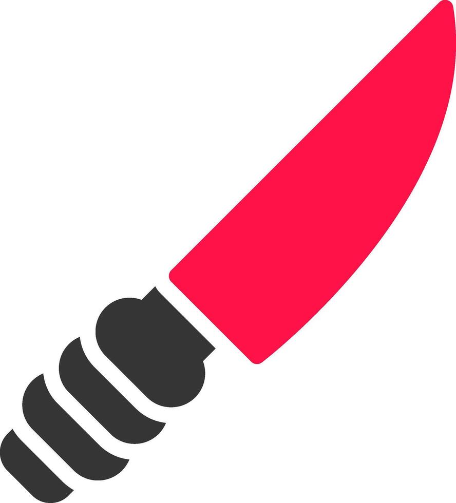 diseño de icono creativo de cuchillo vector